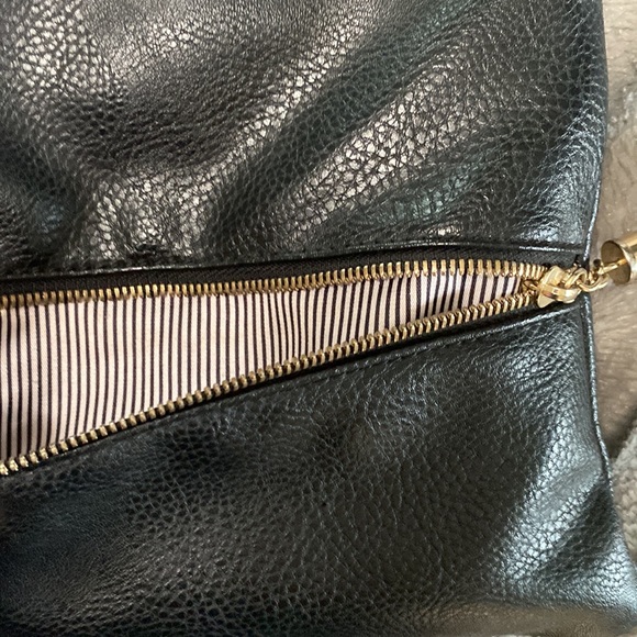 Cross body black “leather” bag - Picture 3 of 6